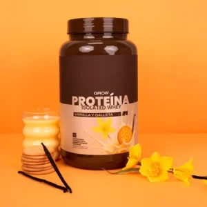 Grow Proteína Aislada Sabor Vainilla Y Galleta Bote 1 kg