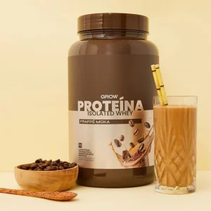 Grow Proteína Aislada Sabor Frappé Moka Bote 1 kg