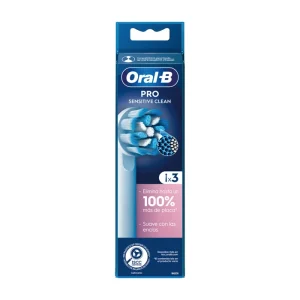 Oral B Recambio 3U Cepillo Dental Eléctrico Oral-B Sensitive Clean