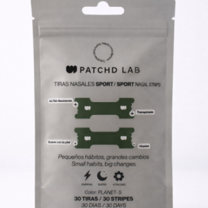 Patchd Lab Tiras Nasales Sport Verde