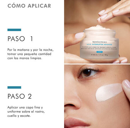 Skinceuticals A.G.E Interrupter Advanced Crema Antiarrugas 48 ml - Imagen 2