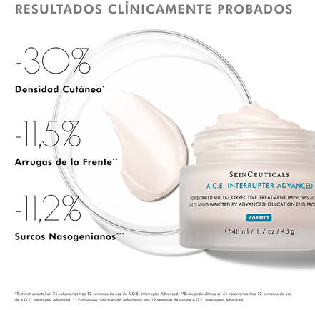 Skinceuticals A.G.E Interrupter Advanced Crema Antiarrugas 48 ml - Imagen 4