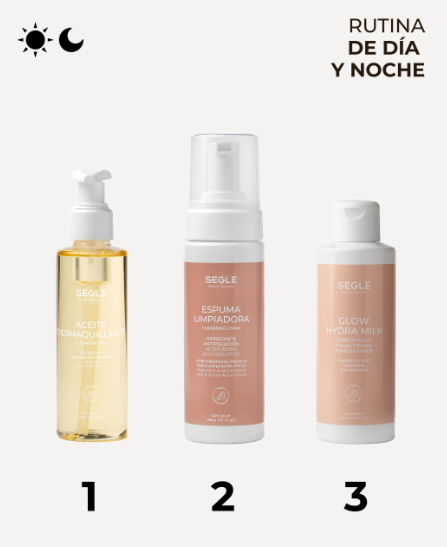 Segle Neceser Pack Doble Limpieza + Tónico Glow Hydra Milk - Imagen 2