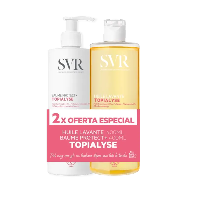 SVR Topialyse Duplo Baume 400 ML+ Huile 400 ML